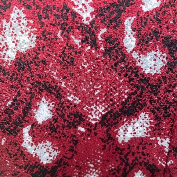 NWT West Kei Tie Front Chiffon Tunic Blouse - Picture 8 of 9